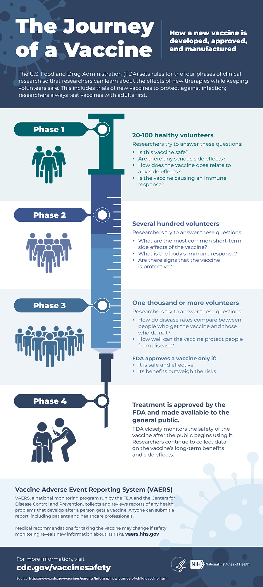 Infographic "The journey of a vaccine"