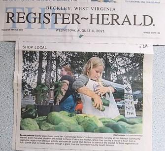 Register Herald Newspaper cover West Virginia